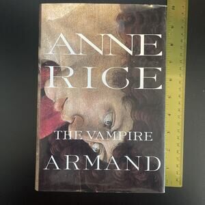 The Vampire Armand-Anne Rice TRUE First/1st Edition!-1st State DJ!-RARE!